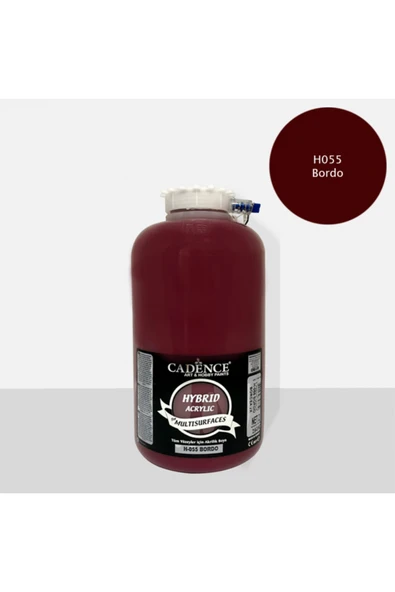 H-055 Bordo 2 Litre Multısurface Hybrıd Akr. ürün görseli 1