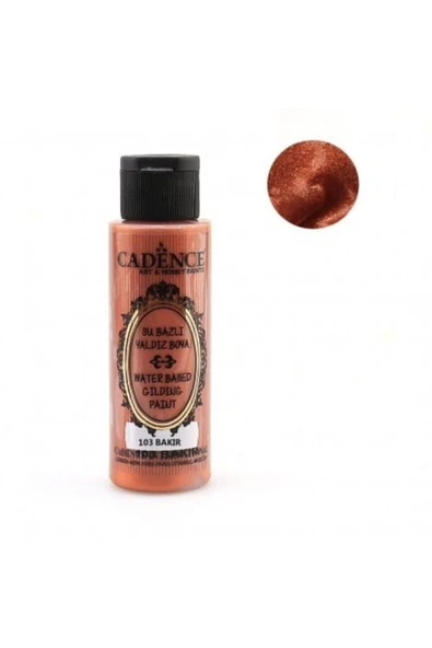 Cadence 103 Bakır Su Bazlı Yaldız Boya (120 ml) ürün görseli