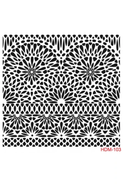 Hdm 103 25*25 Stencil ürün görseli 1