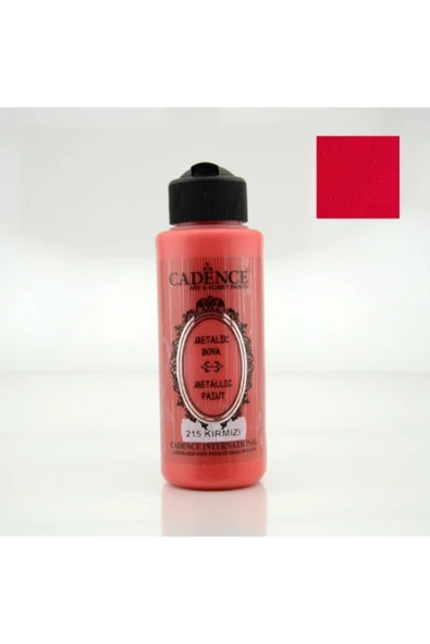 Kırmızı Rengi Cadence Metalik Boya 120ML (215) ürün görseli 1