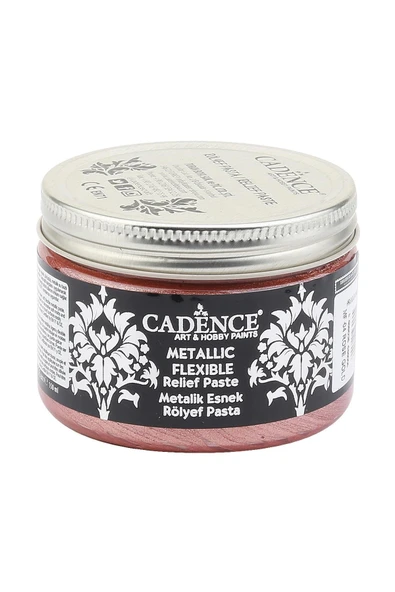 Cadence Metalik Flexible Esnek Rölyef Pasta Mf 04 Rose Gold ürün görseli 1