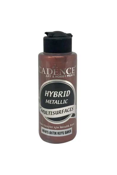 Hybrid Multisurface Metalik Boya 120 ml. Hm-815 Antik Koyu Bakır ürün görseli 1