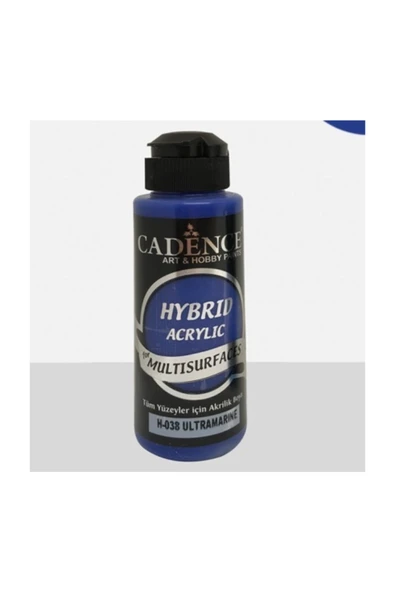Hybrid Akrilik Multisurfaces Boya H-038 Ultramarin Mavi 120 ml ürün görseli 1