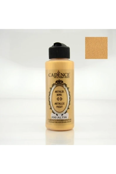 200 Altın 120ml Metalik Boya ürün görseli 1