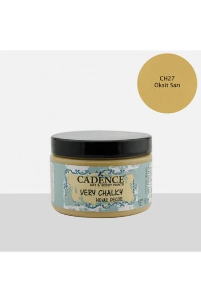 Very Chalky Home Decor Mobilya Boyası 150 ml. 27 Oksit Sarı ürün görseli 1