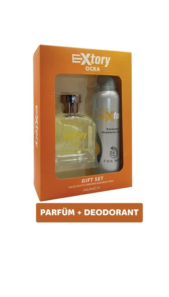Extory Ocra 100 Ml Edt + 150 Ml Deodorant Erkek Parfüm Set ürün görseli 1