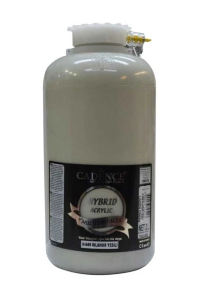 H-049 Ihlamur Yeşili 2 Litre Multısurface Hybrıd Akr. ürün görseli 1