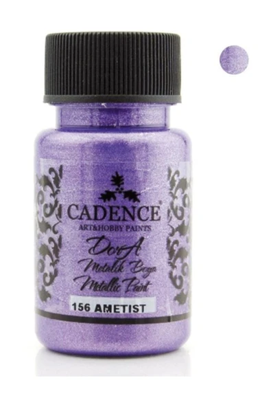 Dora Metalik Boya 50 ml 156 Ametist ürün görseli 1