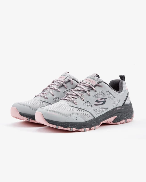 Skechers HILLCREST Gri/Pembe Gri/Pembe 38 - Resim 4