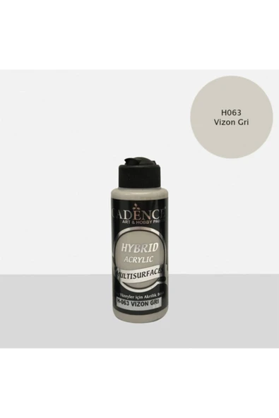 H-063 Vizon Gri 120 Ml Multısurface Hybrıd Akr. ürün görseli 1