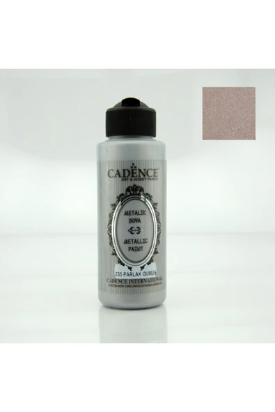 Metalik Sedefli Boya 235 Parlak Gümüş 120ml ürün görseli 1