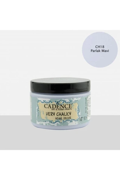 Very Chalky Home Decor Mobilya Boyası 150 ml. 18 Parlak Mavi ürün görseli 1