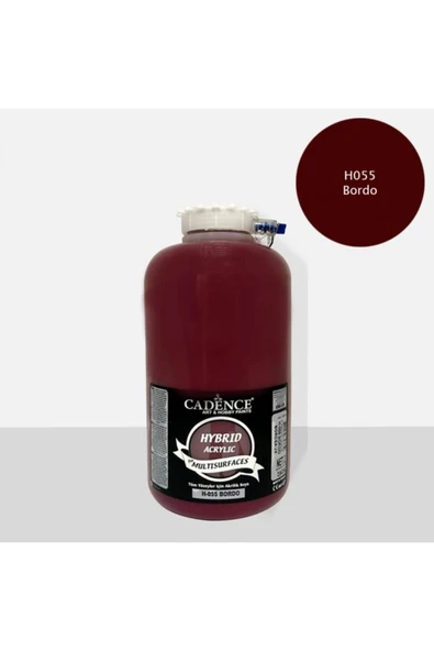 Hybrıd Acrylic Multısurfaces Bordo 2000 ml - 2 Litre ürün görseli 1