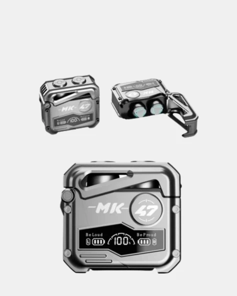 Kablosuz Spor Kulaklık – Düşük Gecikmeli Oyun Modu, Powerbank Şarj Kutusu - 2