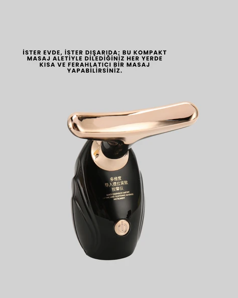 Şarjlı Yüz Masaj Aleti – Gözenek Sıkılaştırıcı & Cilt Yenileyici Etki - Resim 2