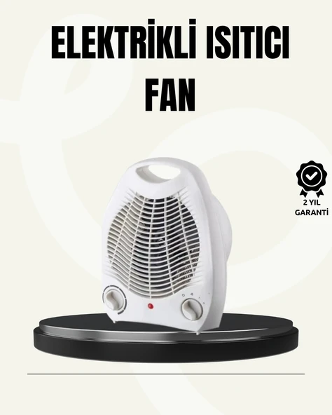 Mini Elektrikli Isıtıcı – Taşınabilir Fanlı Isıtma Sistemi ürün görseli 1