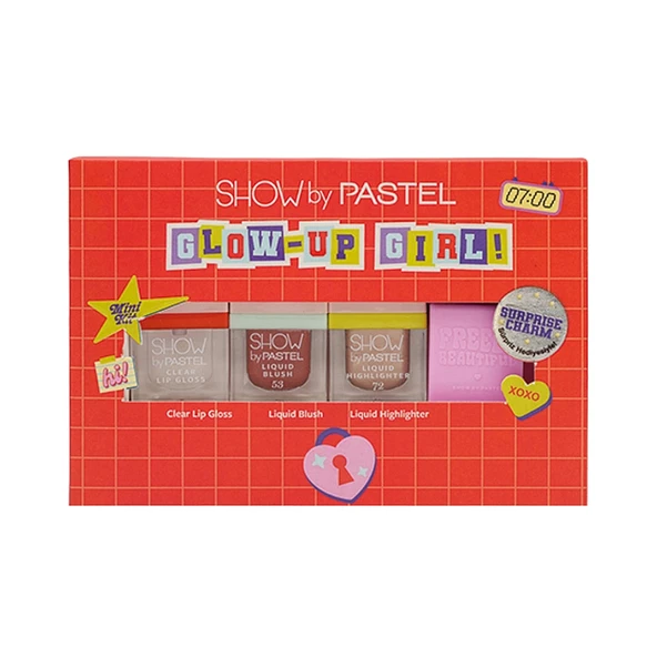 Pastel Glow-Up Girl XOXO Mini Kit Allık ürün görseli