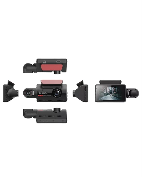 Araç İçi ve Ön Kameralı 3 İnç IPS Ekranlı Full HD Güvenlik Kamerası - Resim 2