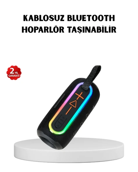 Kablosuz Hoparlör – Bluetooth 5.1, Güçlü Bas ve 10 Metre Menzil ürün görseli