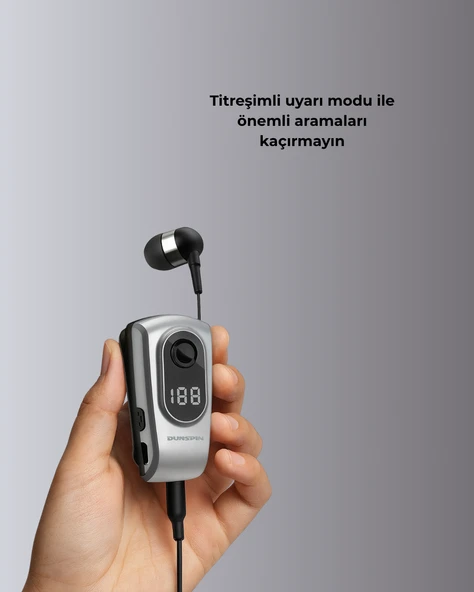 Titreşimli Bluetooth Kulaklık – Hızlı Şarj ve Uzun Bekleme Süresi - 2