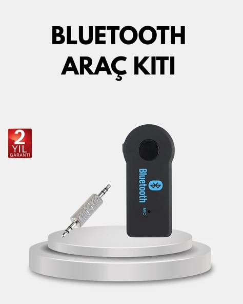 Car Bluetooth AUX Oto MP3 Player Kablosuz Müzik ve Görüşme Cihazı ürün görseli