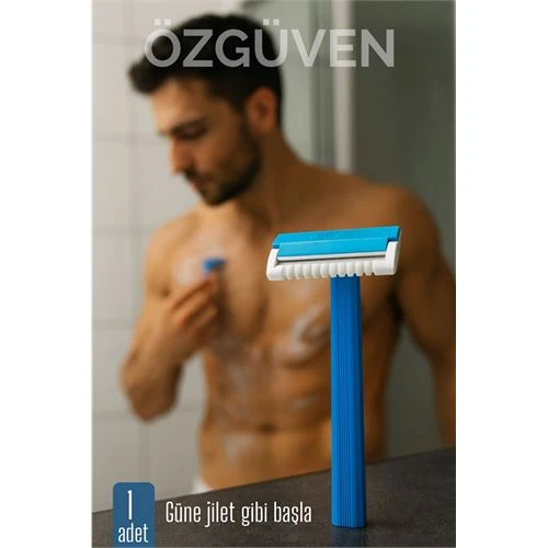 Banyo Jileti Unisex 1 ADET ürün görseli
