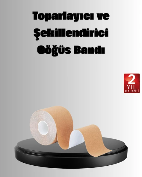Askısız Görünmez Göğüs Bandı – Dekolteli Kıyafetler İçin Destekleyici Bant ürün görseli