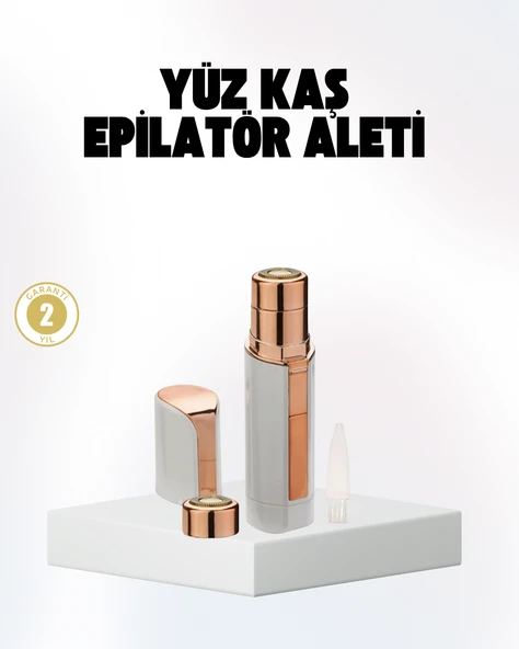 Hassas Ciltler İçin Yüz Epilatörü – Kaş ve Bıyık ürün görseli