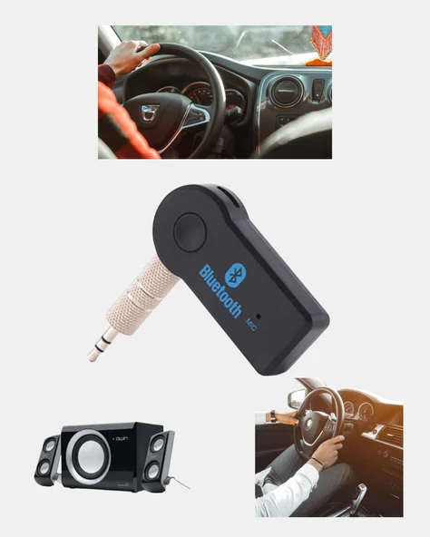 Car Bluetooth AUX Oto MP3 Player Kablosuz Müzik ve Görüşme Cihazı - Resim 5