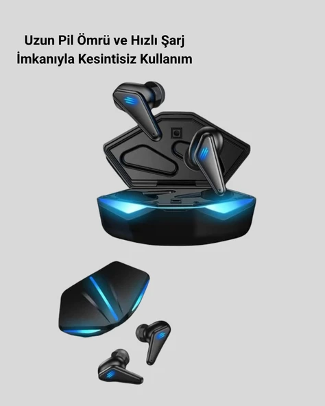 Kablosuz Bluetooth Kulaklık – Aktif Gürültü Engelleme, 3D Ses Deneyimi, Uzun Pil Ömrü - 4