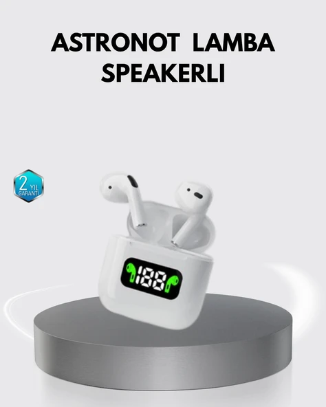 TWS Bluetooth 5.0 Kablosuz Kulaklık – Yüksek Ses Kalitesi, Dokunmatik Kontrol ve LED Şarj Ekranı