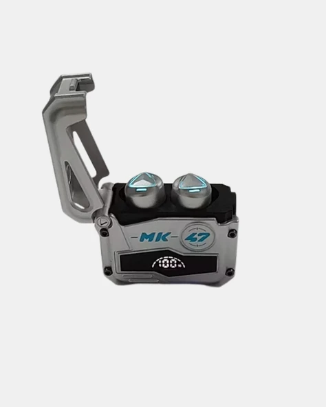 IPX5 Su Geçirmez Kablosuz Bluetooth Kulaklık – Powerbank Şarj Kutulu, Düşük Gecikmeli Oyun Modu - 3