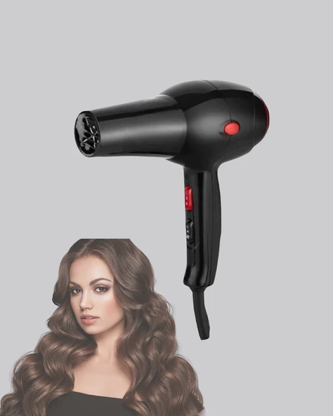 2200W Fön Makinesi – Profesyonel AC Motor, Soğuk ve Sıcak Üfleme - Resim 5