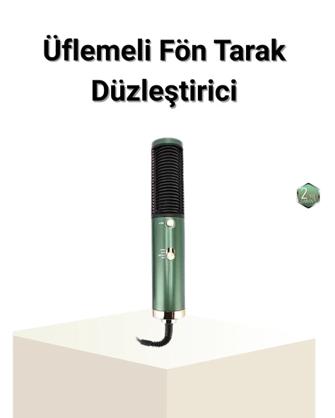 Seramik Plakalı Saç Düzleştirici – 200°C Ayarlanabilir Isı, İyon Teknolojisi ürün görseli