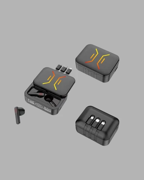 Bluetooth 5.3 Kulaklık – Kablolu & Kablosuz Kullanım, 2000 mAh Powerbank, 4 Saat Kesintisiz Müzik - 2