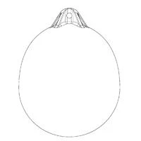 OCEAN USTURMAÇA, balon, R6, 88x112cm, kırmızı/mavi ürün görseli