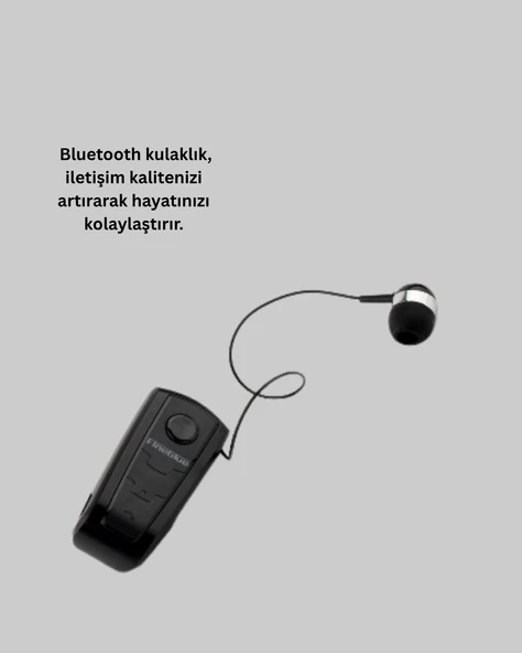 Ergonomik Bluetooth Kulaklık – 8 Saat Konuşma, Gürültü Azaltıcı Mikrofon - 4