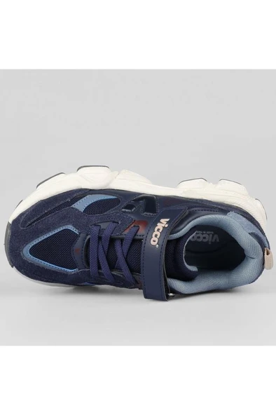 Vicco Wild 346.F25K.200 Anatomik Taban Erkek Çocuk Spor Ayakkabı Lacivert 30-35 - Resim 4