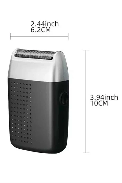 Günlük Sakal Tıraşına Uygun Tıraş Makinesi Elektrikli Şarj Edilebilir - Resim 4