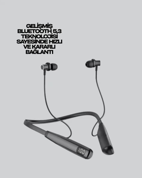 Y12 Uyumlu Spor Bluetooth Kulaklık – Uzun Pil Ömrü, Manyetik Kulaklık Başlığı - 5