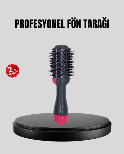 220°C Profesyonel Fön Tarağı – Negatif İyon Teknolojili, 3 Isı Kademeli, 1200W ürün görseli