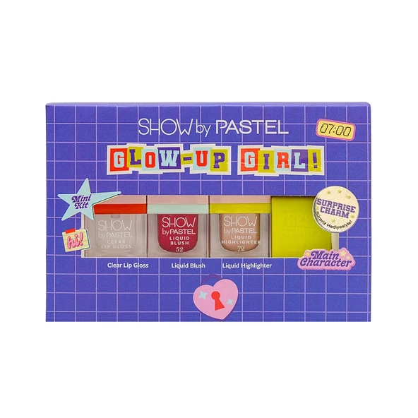 Pastel Glow-Up Girl Main Character Mini Kit Allık ürün görseli