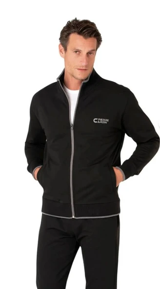 Pierre Cardin Erkek Fermuarlı Rahat Eşofman Takımı - Resim 8