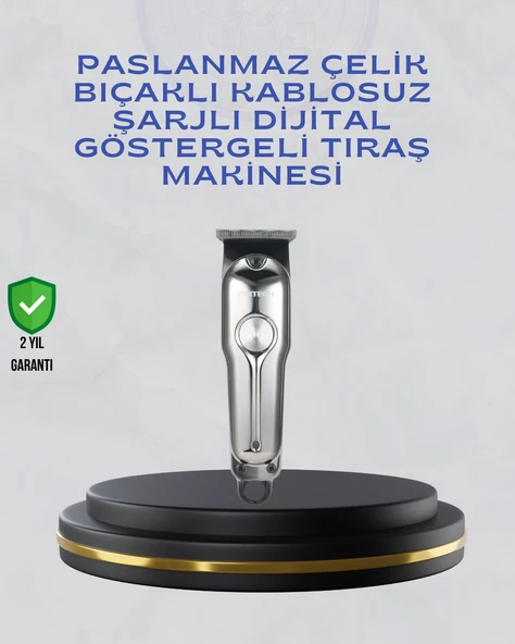 Profesyonel Erkek Saç Kesme Makinesi – Dayanıklı ve Yüksek Performanslı ürün görseli 1