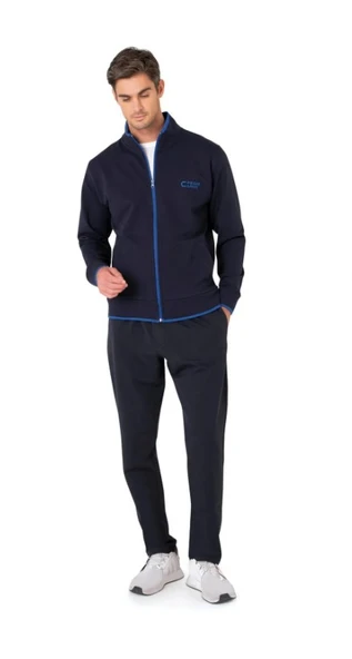 Pierre Cardin Erkek Fermuarlı Rahat Eşofman Takımı ürün görseli 1