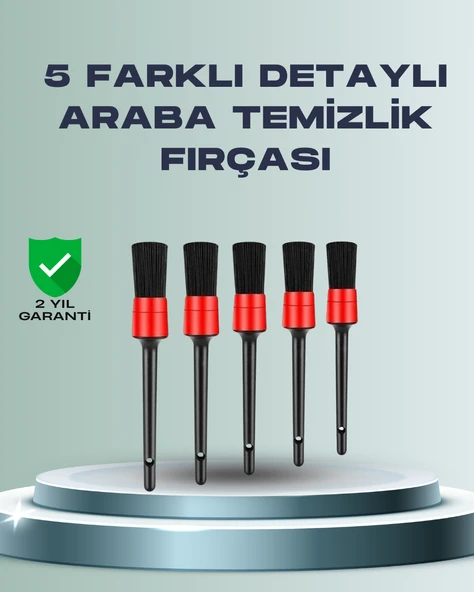 Yumuşak Kıllı Araç Bakım Fırça Takımı ürün görseli 1
