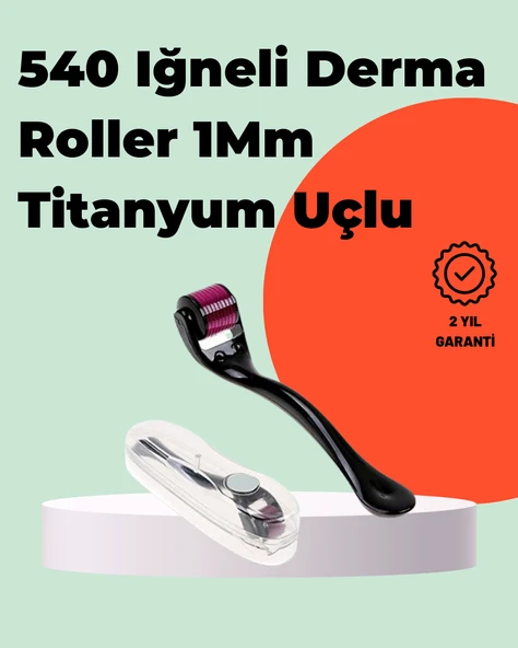 Titanyum İğneli Derma Roller – Evde Cilt Bakımı İçin Uygun ürün görseli