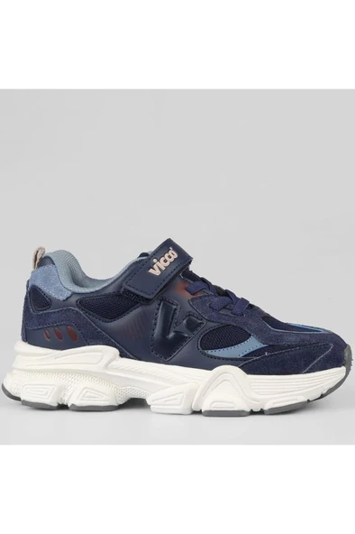 Vicco Wild 346.F25K.200 Anatomik Taban Erkek Çocuk Spor Ayakkabı Lacivert 30-35 - Resim 3