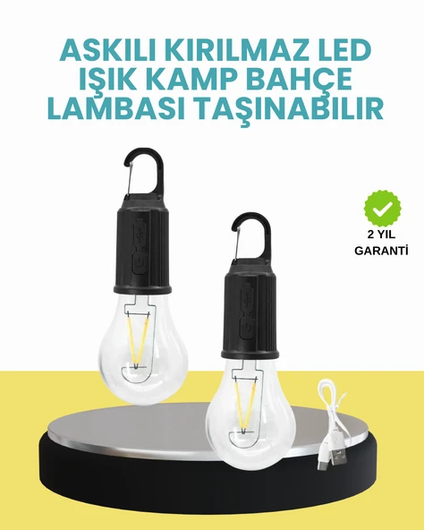 Su Geçirmez Dış Mekan LED Çadır Işığı ürün görseli