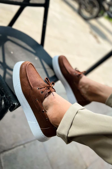 CH419 - CBT Torrini Erkek Ayakkabı TABA - Resim 4